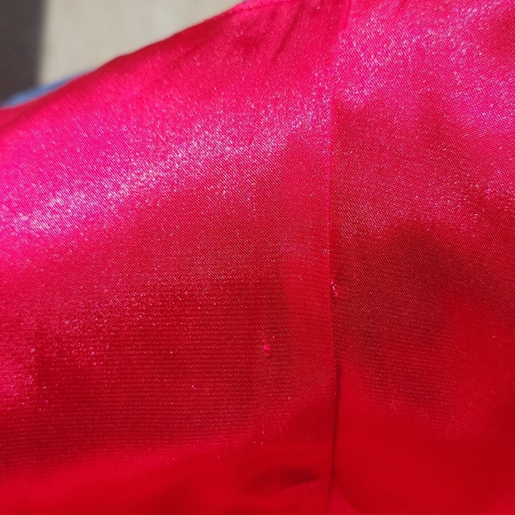 NWT Flora by Flora Nikrooz Stella Satin Red Long Night Gown & Robe Set - Picture 16 of 16